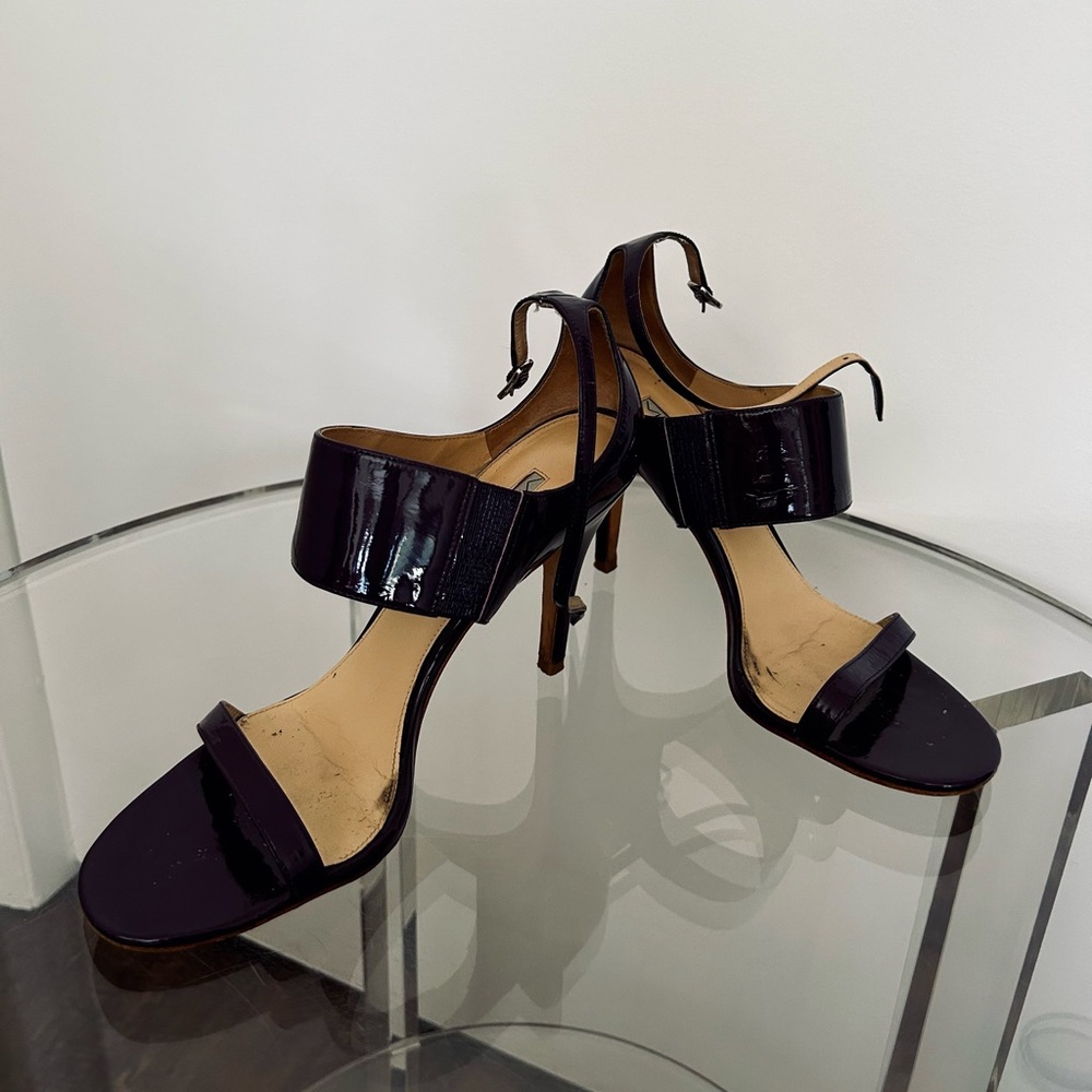 Purple Ma Spiga Heels